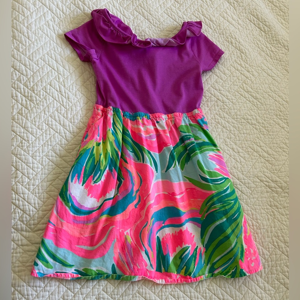 Lilly Pulitzer little girls dress. Size medium (6-7). EUC